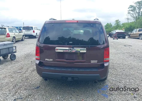 2009 Honda Pilot Touring from USA, damaged, VIN 5FNYF48999B034805
